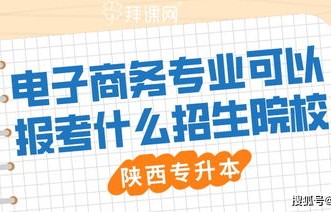 单位里招电子商务专业的