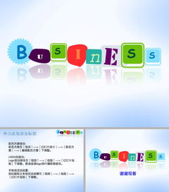 电子商务专业英文介绍ppt模板下载